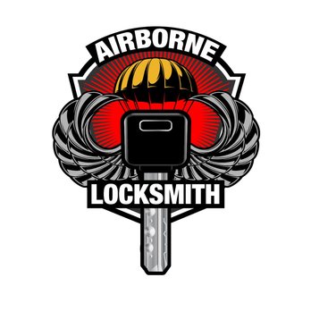 Airborne Locksmith logo